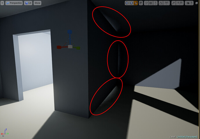 light leaking 예시